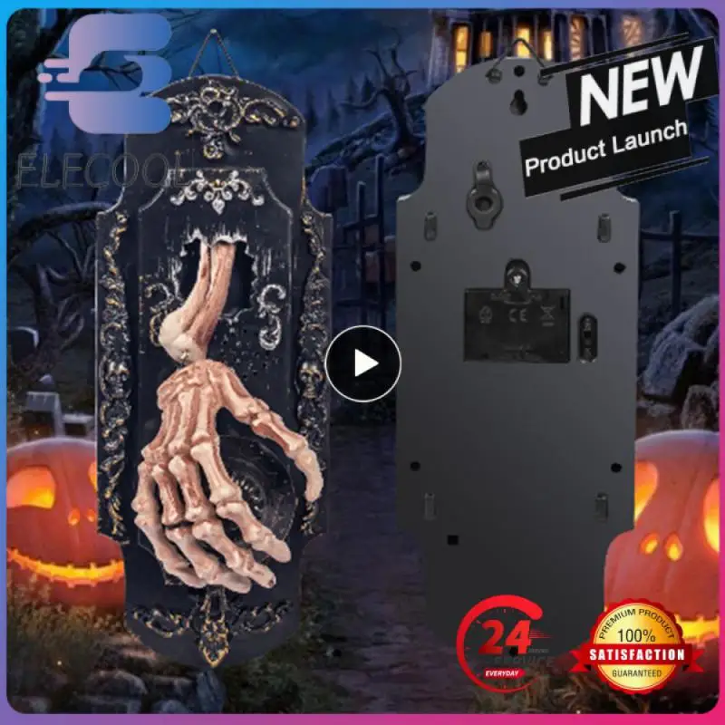 

Funny Doorbell Crawl Classical Retro Glowing Sound Mischief Spray Effect Funny Doorbell Prank Unique Halloween Doorbells Spooky