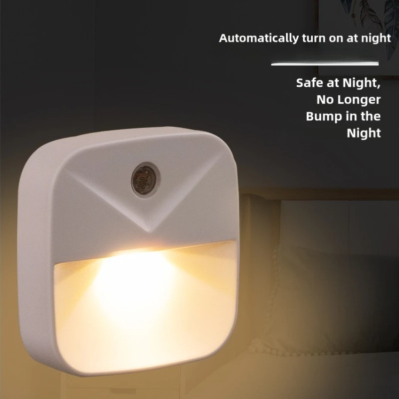 LED ضوء الليل مع محس حركة ضوء الاتحاد الأوروبي الت...