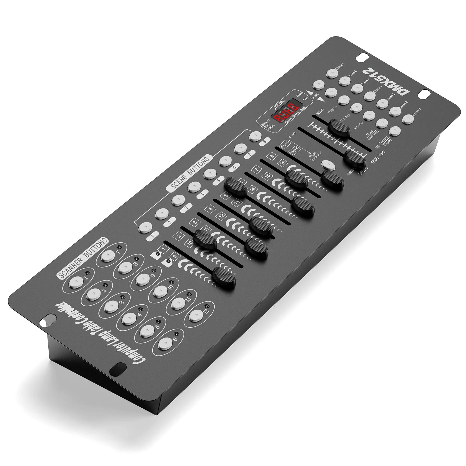Datewink DMX 512 contrôleur 192 canaux DMX Console contrôleur d'éclairage de scène pour LED Par lumière principale mobile équipement de contrôle DJ