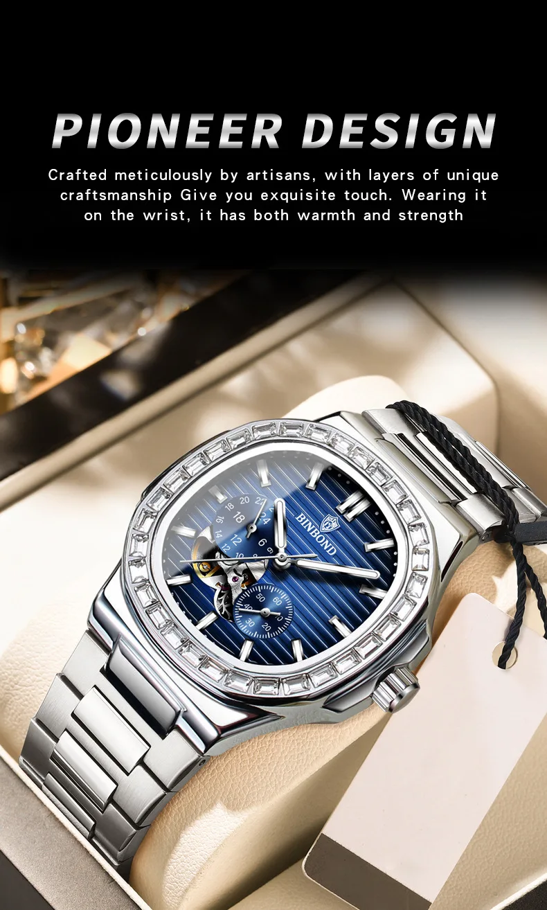 BINBOND W0016 Men's Watch description image 3