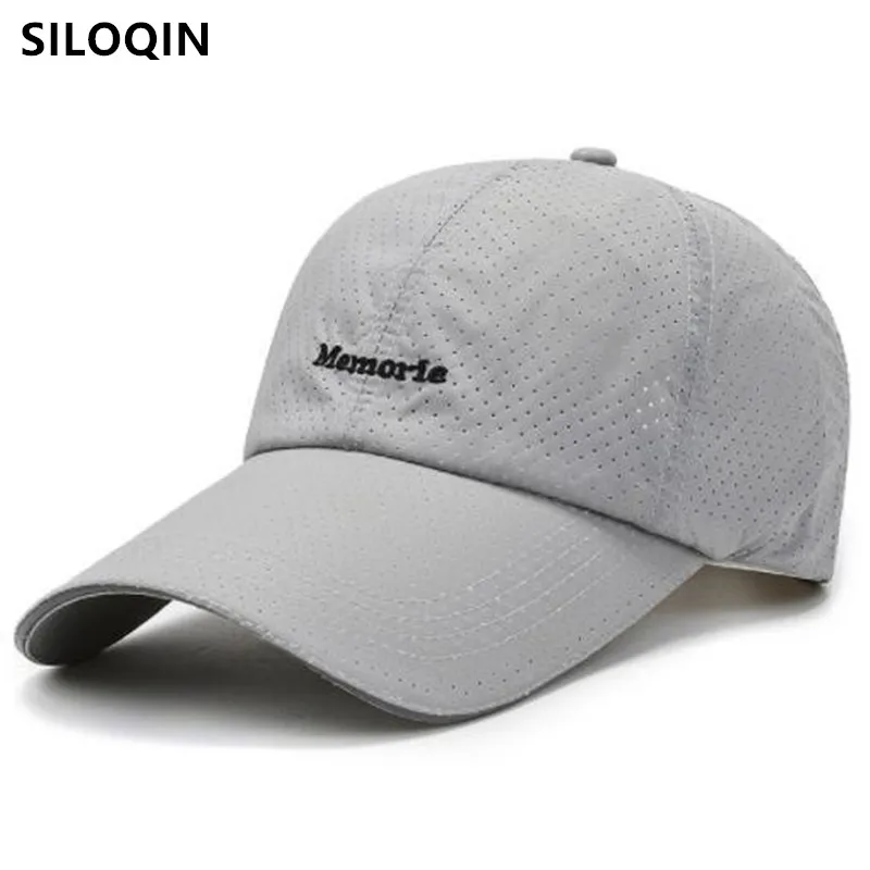 

Snapback Cap Summer Men Women Ultra Thin Breathable Baseball Cap Sun Protection Mesh Caps Couples Casual Sports Cap Fishing Hats