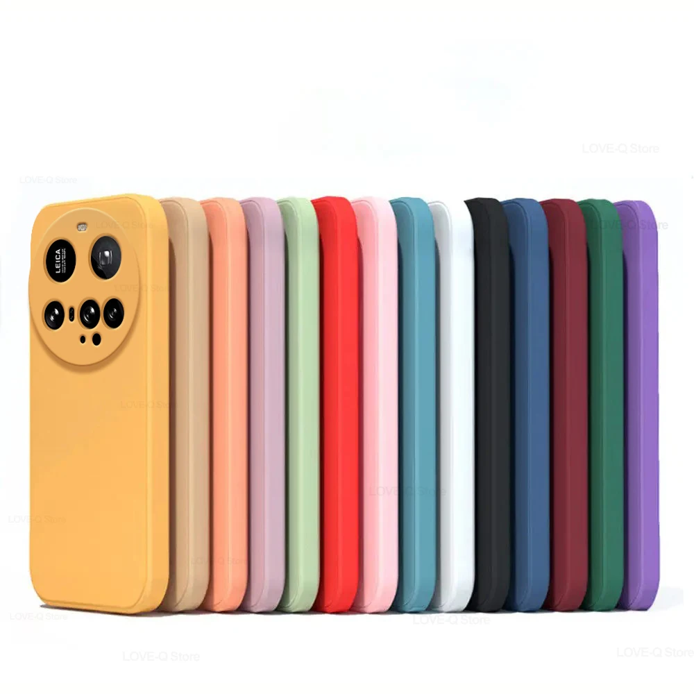Luxury Shockproof Liquid Silicone Phone Case - Ultra Soft Back Cover