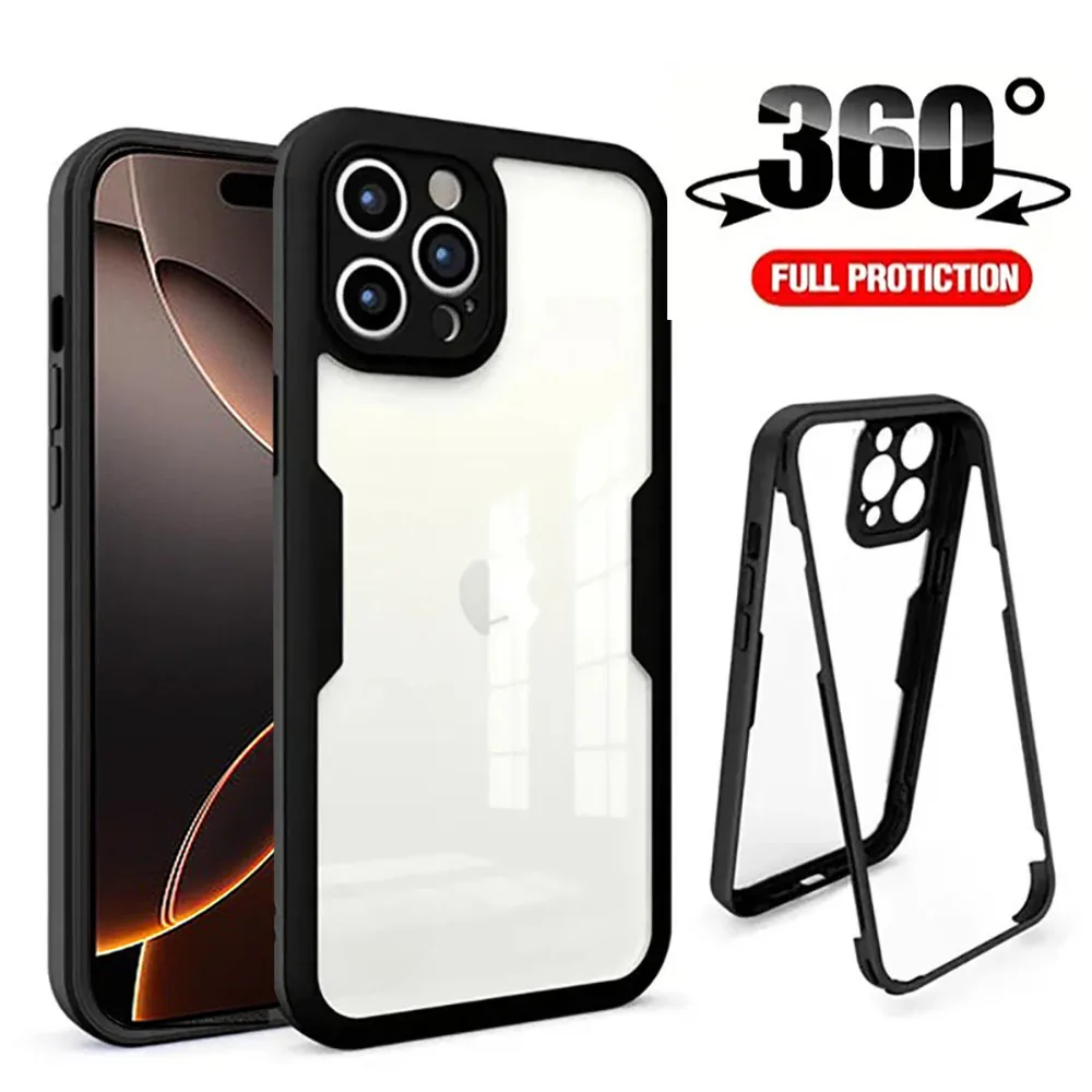 Premium 360 Full Cover Screen Protector Phone Case
