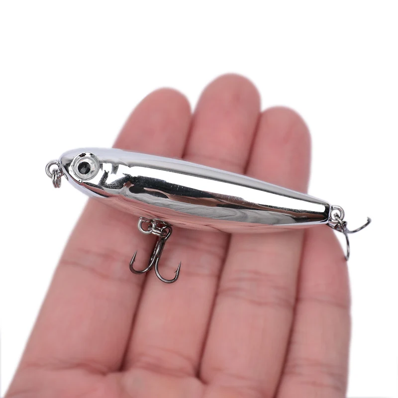 OUTKIT Angelköder, schwimmender Bleistift-StickBait-Köder, 6 cm, 6 g, Wobbler, Topwater-Kurbelköder, Artificiais, langer Wurf, harter Köder – Detail 9