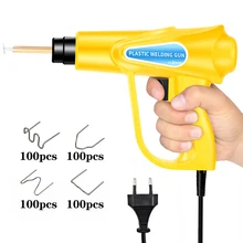  Hot Stapler Plastic Welding Machine PVC Welder Gun Plastic Bumper Soldering Iron Garage Tools Car Bumper Crack Repair Tools 