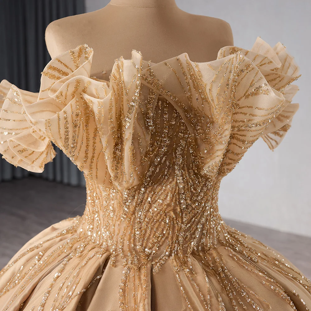 Luxury Lace Boat Neck Evening Dresses With Detachable Train Short Slevees Women Prom Dress Wedding Party Gowns robes de soirée 241066 5