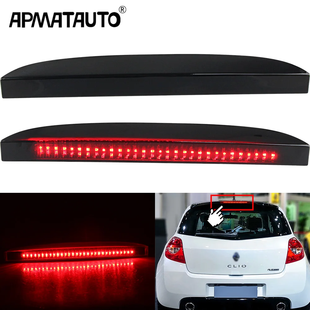 

LED High Level 3rd Brake Lamp Rear Stop Light OEM:7700410753 Fit for Renault Clio II 1998 1999 2000 2001 2002 2003 2004 2005