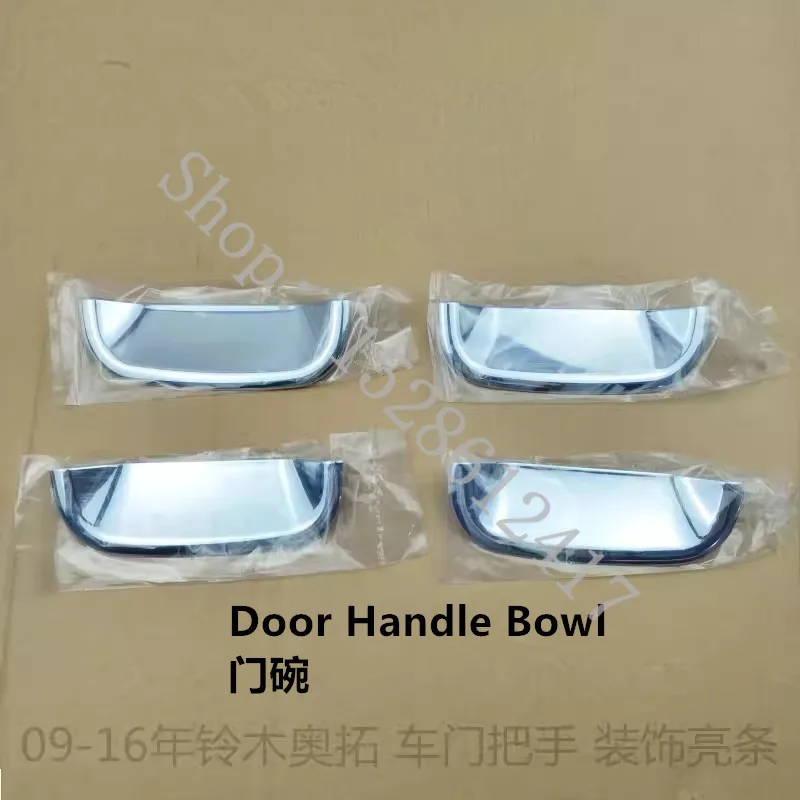Car Accessories for suzuki Alto/celerio 2009 2010~ ABS Chrome Door Handle Bowl Door handle Protective covering Cover Trim