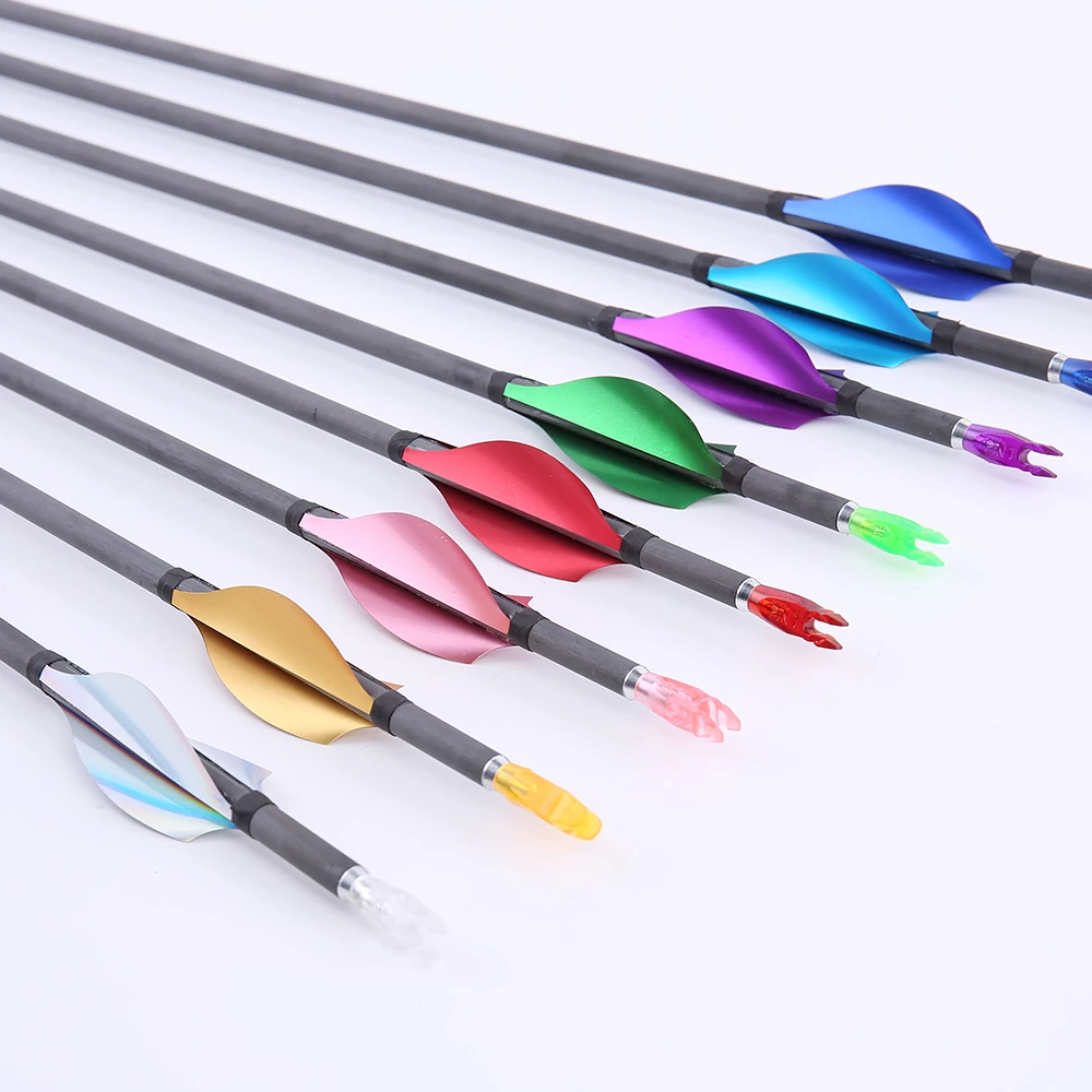 BICASTER Spin Vanes 1.75inch LH/RH Arrow Vanes Fletches - 50pcs 6