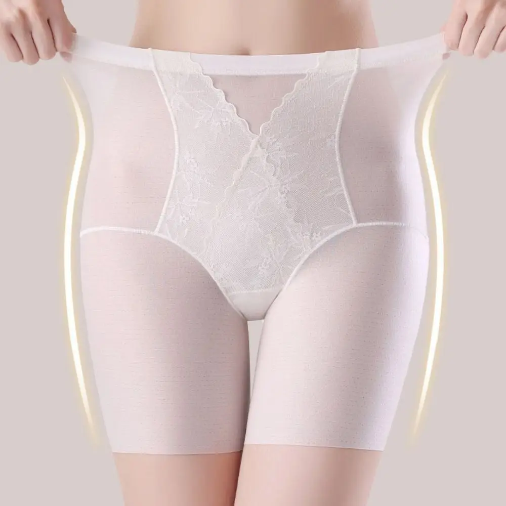 Hauchdünner Eis-seide Spitzen-body Mit Bauch-weg-effekt Für Damen_voghion.com