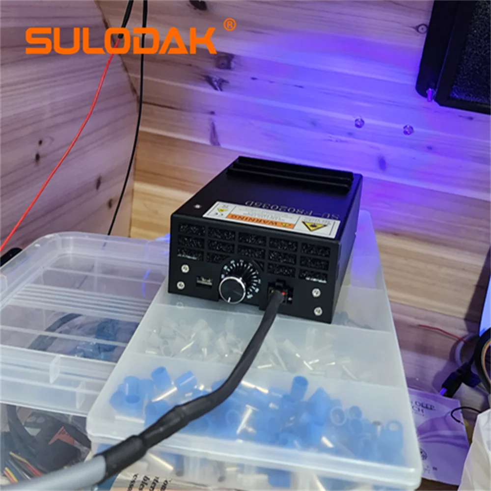 UV LED Curing Lamp Size 80*20mm Air Cooling UV Lamp High Intensity for Printer Ink 395nm/Epoxy Resin/Glue Curing Light