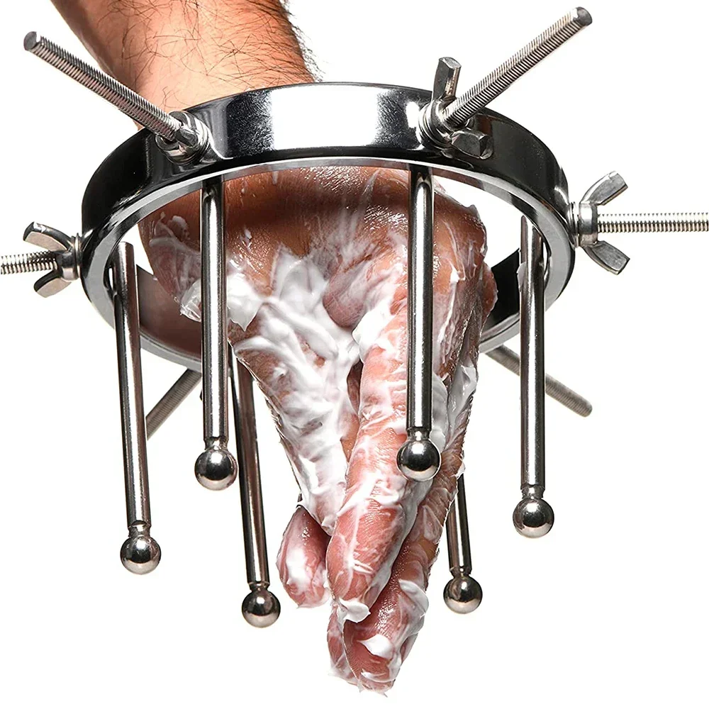 Hannibal Metal Anal Expander Vaginal Dilator Anal Spreader Huge Speculum Fetish Butt Plug Fisting BDSM Men Women Sex Toys