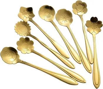 Flower Coffee Tea Spoons 1