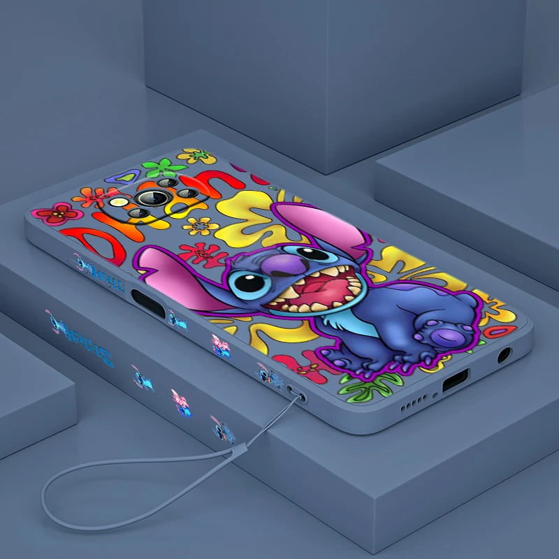 Baby Stitch Cartoon For Xiaomi POCO X5 M5 C40 M4 X4 F4 C40