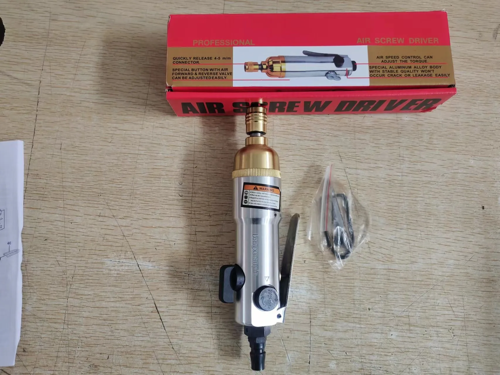 

longxuanyin Pneumatic Bottle Capping Machine Hand Held Screwing Capper Manual Driver Cover Screwer Tools Bottle Lid Tifgter