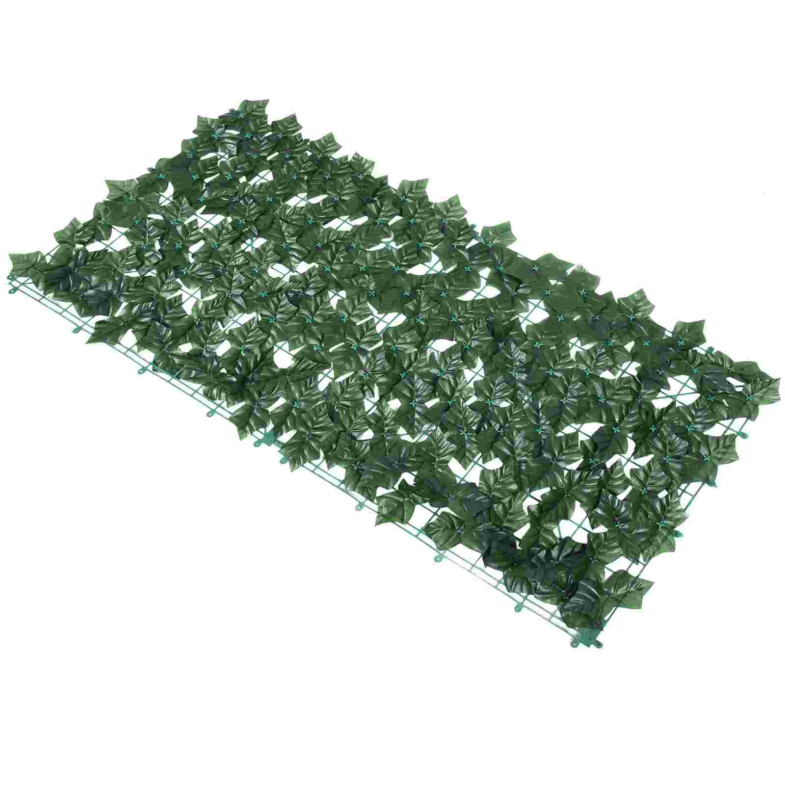 

Artificial Trellis Screening Artificial Green Plant Wall Simulated Green Leaf Fence Balcony Decor