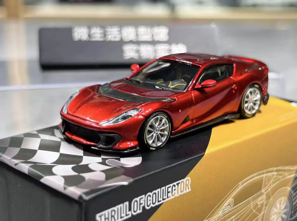 TOC 1:64 812 Competizione V12 Diecast Model Car - AliExpress