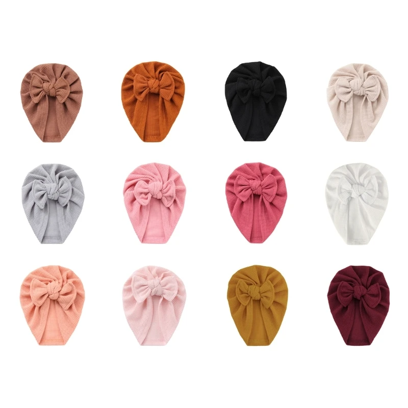 

Baby Winter Caps Turban Hat Knitting Rib Hat for Head Accessories Newborn Headdr