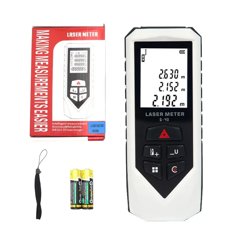 

60m green precision measure laser distance meter
