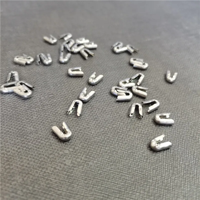 100PCS 4/5/6mm Shapewear Stainless Spiral Steel Bone Cap for Underwear Accessories