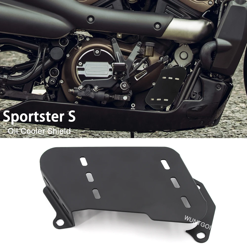 

For Sportster S RH 1250S RH1250 S 2021 2022 New Motorcycle Accessories Oil Cooler Cover Radiator Guard Protection Cap