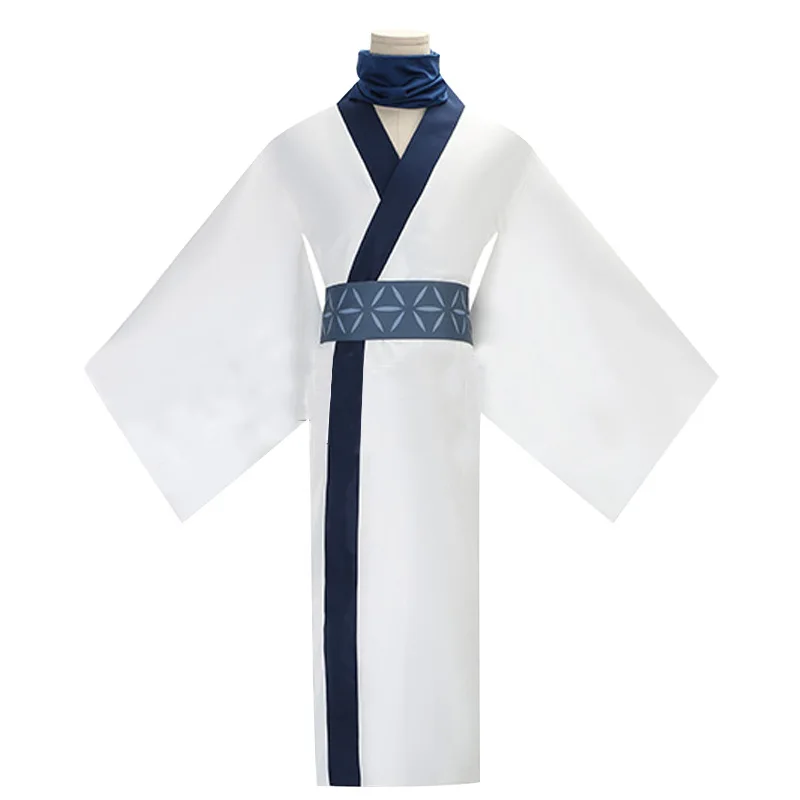 

Anime Ryomen Sukuna Cosplay Costume White Kimono Unisex Halloween Cosplay Clothings