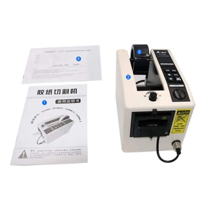 

20-999mm FZ-206 18W Automatic Tape Dispenser Electric Adhesive Tape Cutter Cutting Machine
