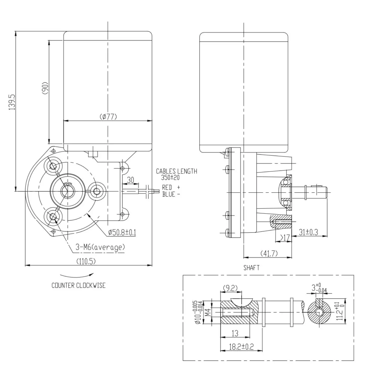Geared 4 Roller Wheel Laser TIG Mig Aluminium Steel Flux Cored Wire Feed Feeder Motor Frame Assembly Welder Machine 3