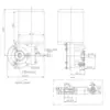 Geared 4 Roller Wheel Laser TIG Mig Aluminium Steel Flux Cored Wire Feed Feeder Motor Frame Assembly Welder Machine 3