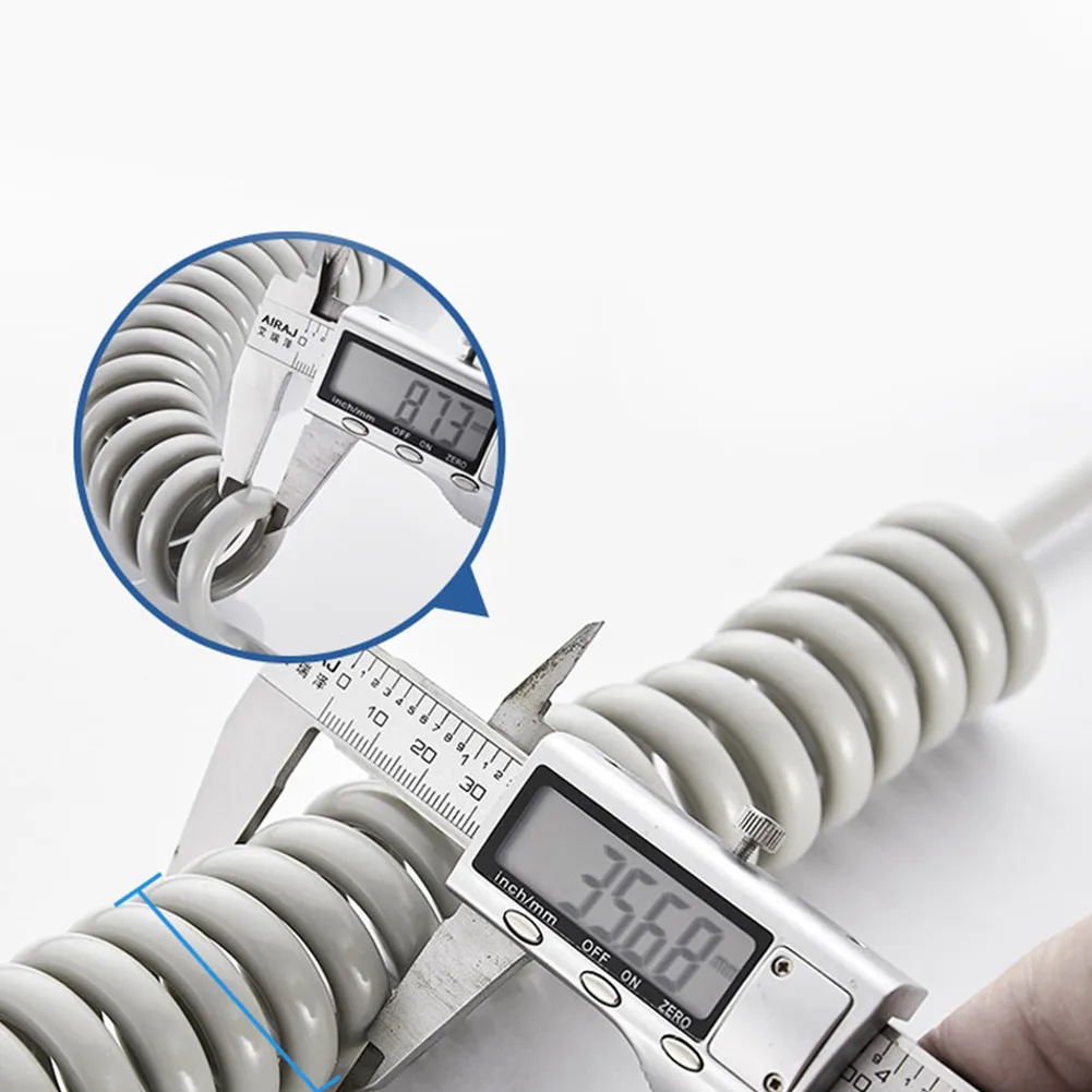 

Bathroom Pipe Shower Hose Home Metal Use Spring Telephone Line Style Toilet 1.5M/2M 1pc Accessory Flexible New