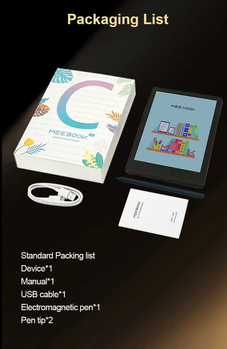 その他 MEEBOOK M8C Colorful Ebook Reader Meebook M8C 7.8