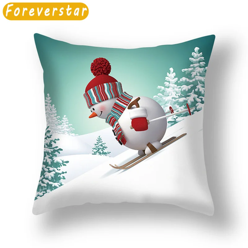 

Christmas Cushion Cover Pillow Case Merry Christmas Decorations For Home Xmas Ornaments New Year Gifts 2023 Navidad Funda Cojín