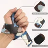 2PC Weightlifting Wrist Straps Sports Booster Belt Grip Belt Fitness Pull-up Bars Pull-ups Silicone Non-slip Deadlift Belt Band 3