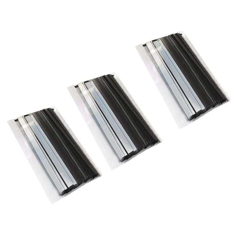 

300 Peel And Stick Tin Ties, Wire Bendable, Coffee Bag Ties Sealing Bead Of Baked Food Bag 5.5 Inch-Black