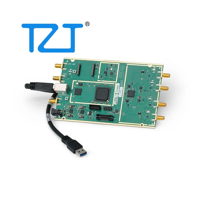TZT 기존 USRP B210 SDR(보드 전용) NI Ettus용 70MHz-6GHz USB SDR 듀얼 채널/단일 채널 트랜시버
