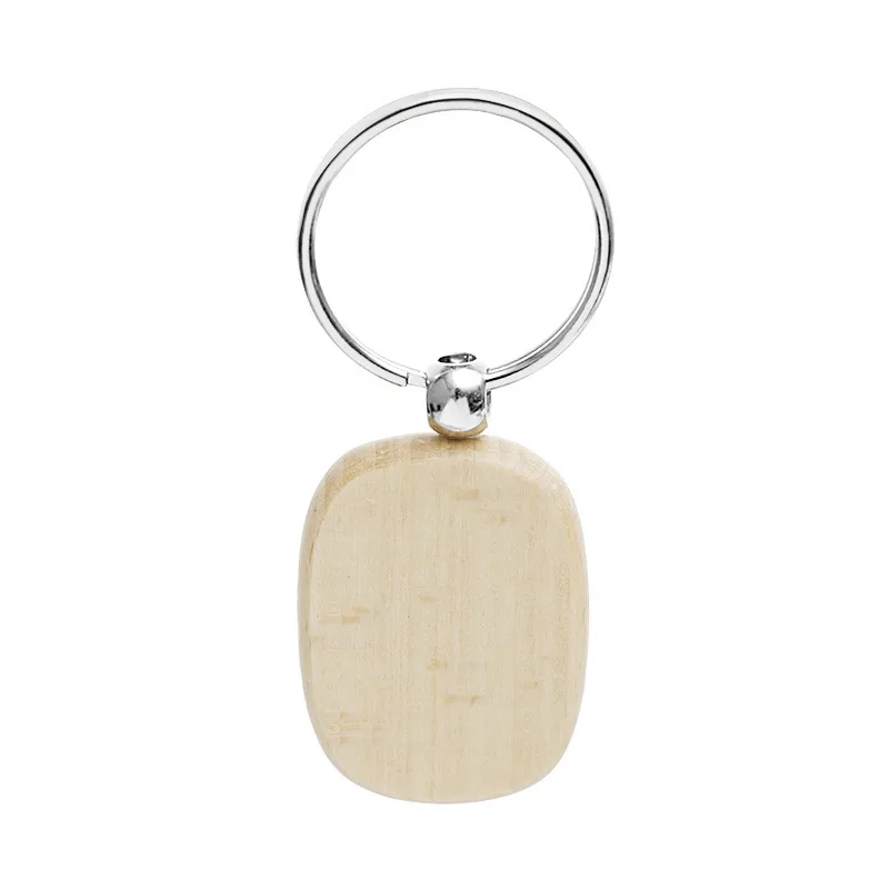 Personalized Wooden Keychain