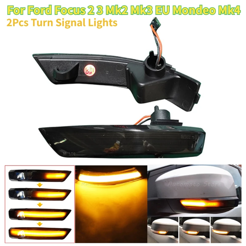 LED Turn Signal Light Sequential Indicator for Ford