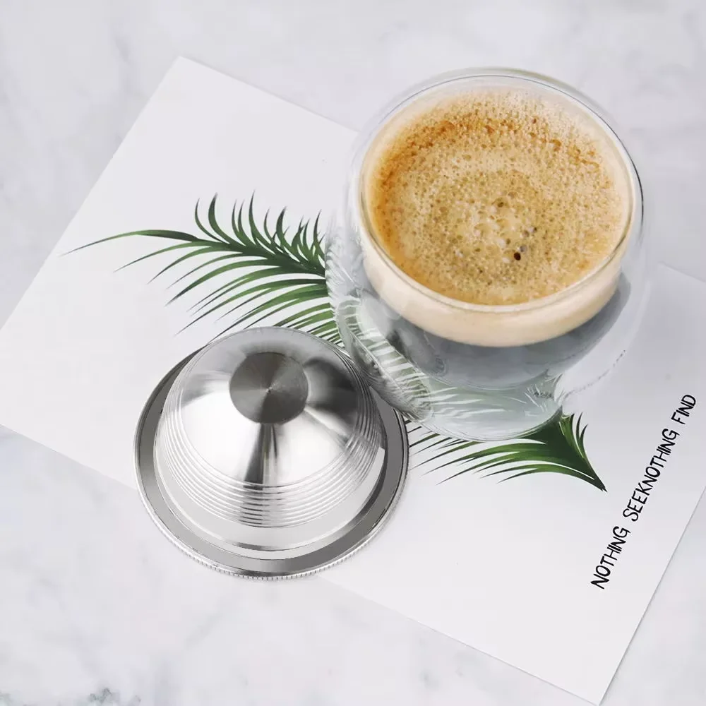 Premium Stainless Steel Reusable Coffee Capsule