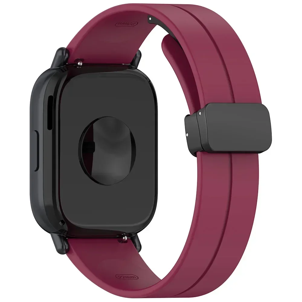 Soft Silicone Magnetic Buckle Watch Band - 20mm/22mm
