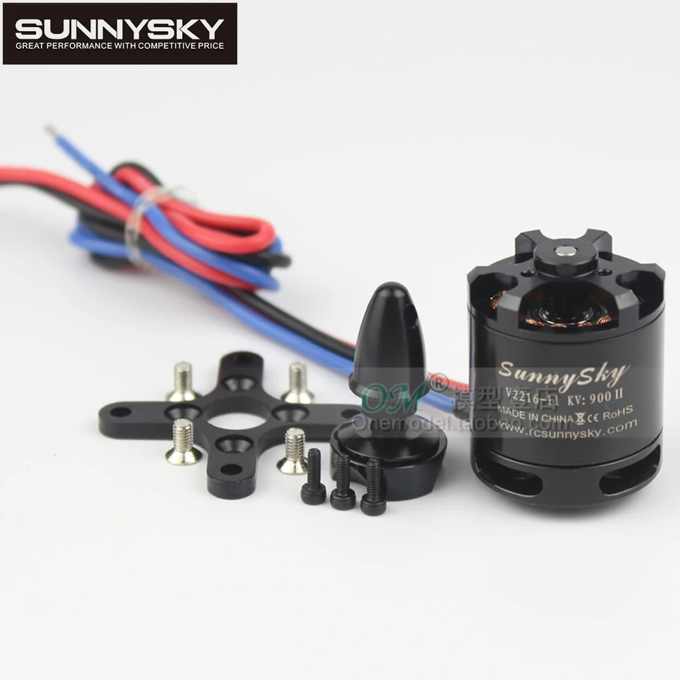 Sunnysky V2216 650KV/800KV/900KV 2-4S Outrunner Brushless Motor