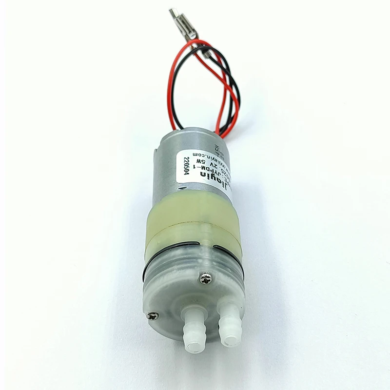 Jiayin JYPDM-1 미니 워터 펌프 25.2V DC 12-24V 소형 370 다이어프램 자흡식 흡입 장치 DIY 티 테이블 디스펜서용