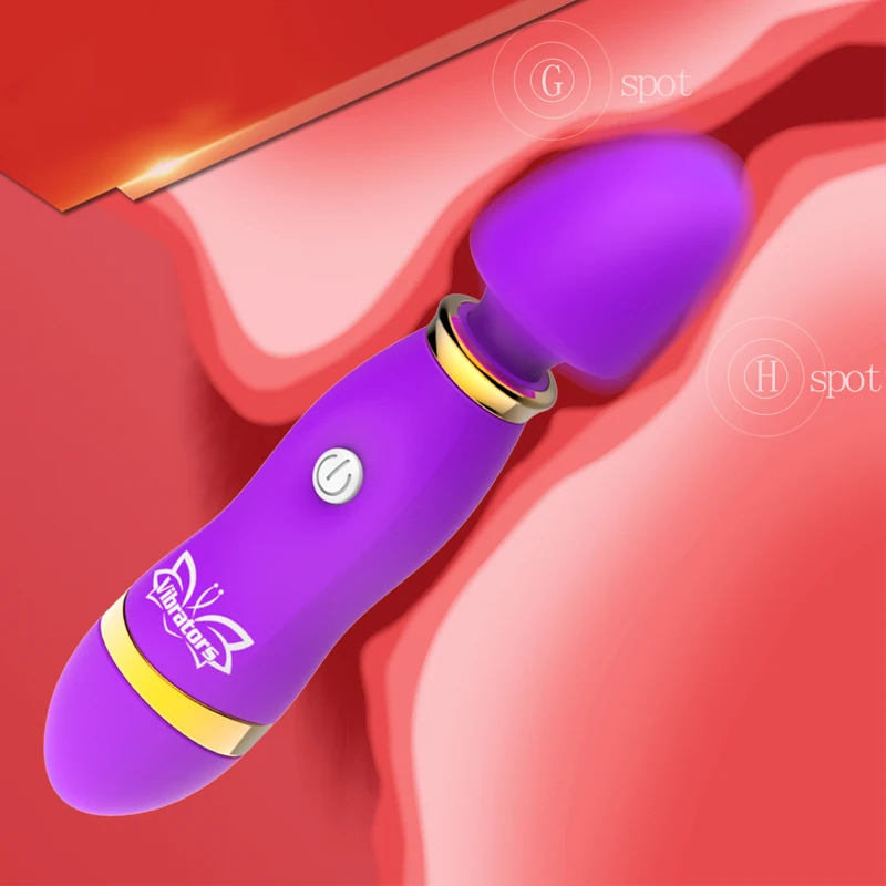 Female Vibrator G-Spot Vibrators AV Wand Sex Toy Dildos Portable Sex Toys Powerful Vibrator Mini Clitoral Stimulator For Women sex toys