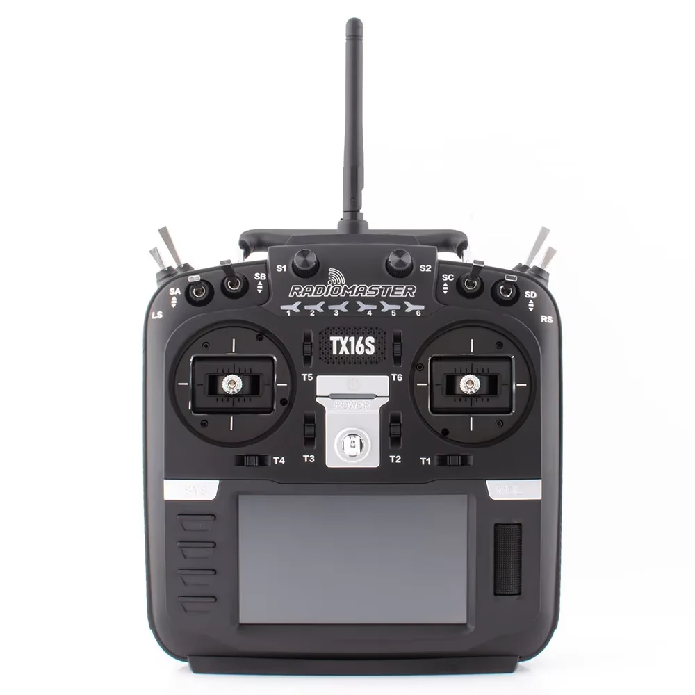 Radiomaster TX16S MKII V4.0 2.4G 16CH Hall Gimbals Transmitter ELRS 4IN1 4.3" IPS Touch Screen EdgeTX OpenTX for FPV Drone Car thumbnail 2
