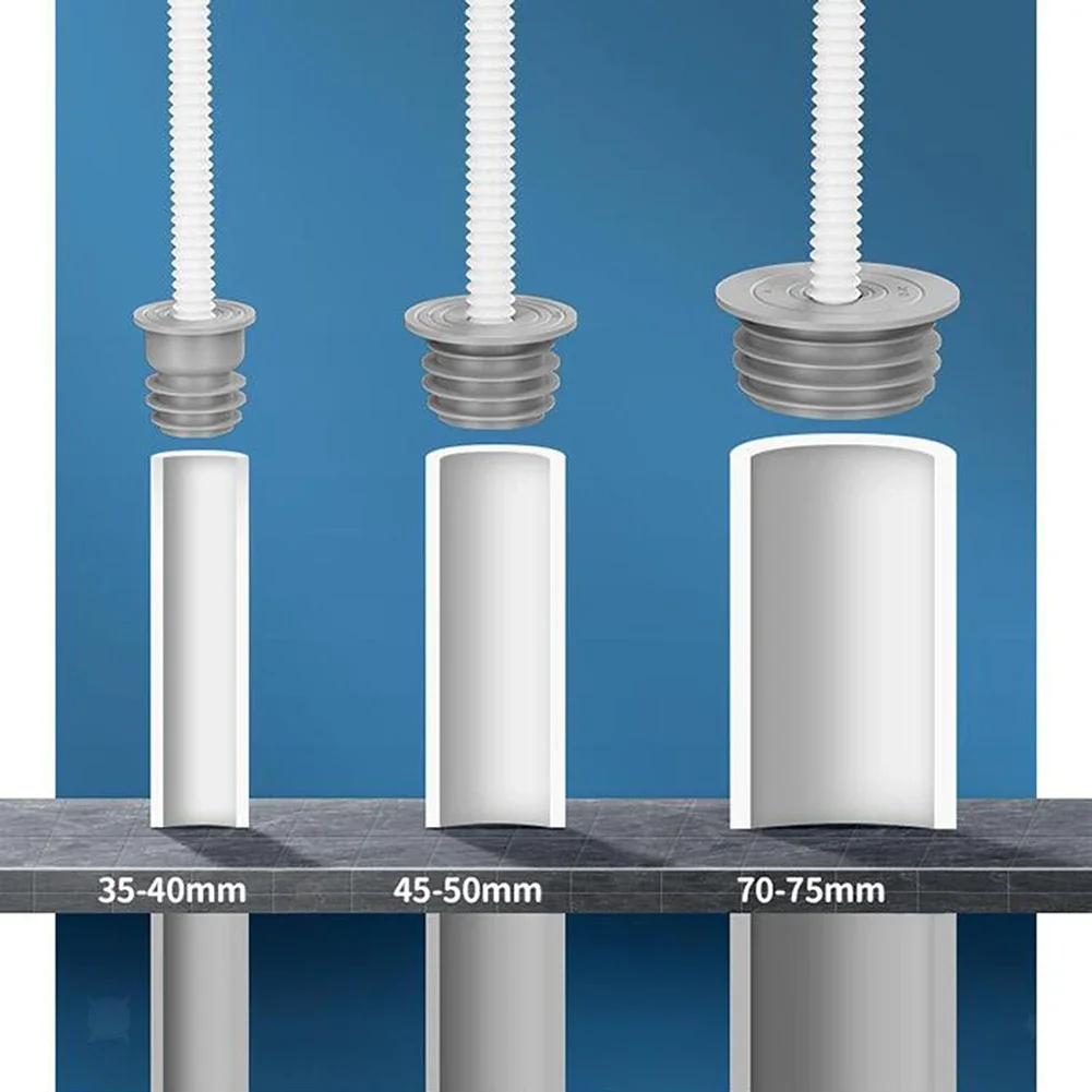 Sewer seal ring Kitchen Pipe Deodorant Sealing Plug Floor Drain Seal Washing Machine Drain Pipe Silicone Cover Bathroom 1PC