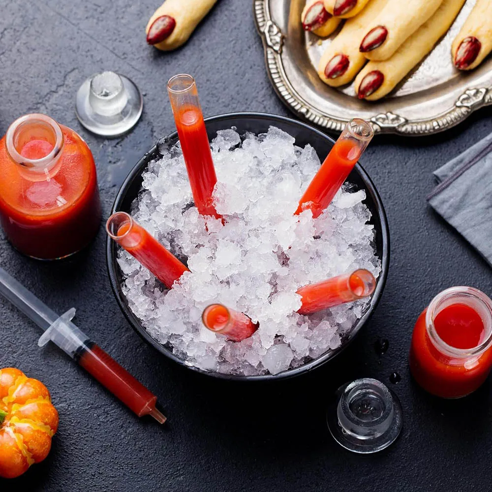 Jello Party Shot Jelly Halloween Shot Syringes 10ml/cc Perfect for Plastic Halloween Thanksgiving Christmas plastic syringes