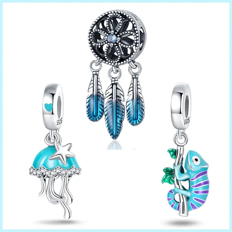 

Original 925 Sterling Silver Magic Color Owl Luminous Series Charm Fit Pandora Bracelet Diy Bead For Women Jewelry Gift New
