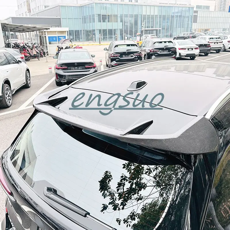 

For BMW X5 G05 2019+ Spoiler High Quality ABS Plastic Rear Roof Spoiler Wing Trunk Lip Boot Cover MP Styling