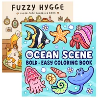 2 Books, Girl Time Ocean Scene Coloring Book, Perfect for Adult Relaxation, A Great Gift for Valentine's Day, Christmas 1