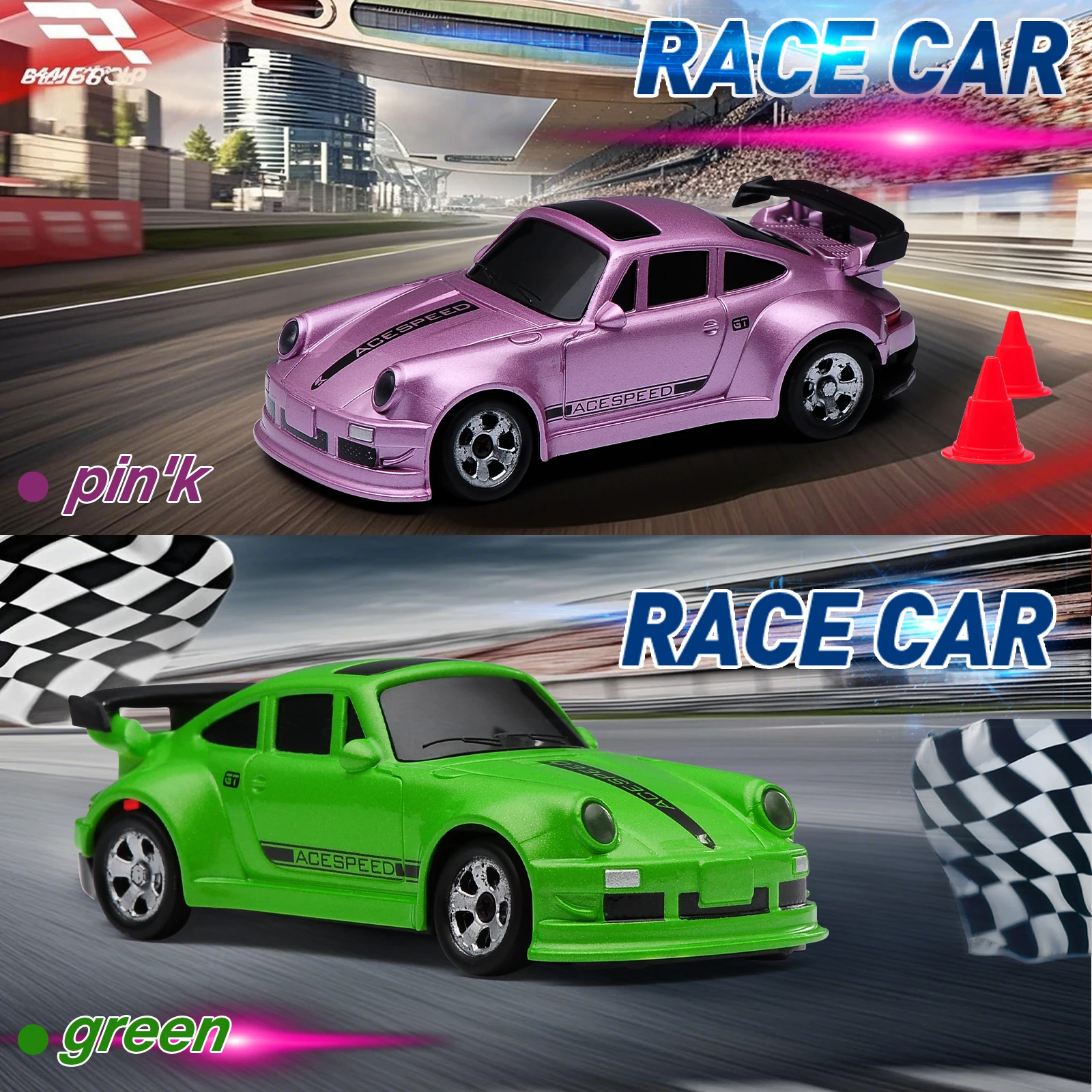 Kf20 1:64 Drift Rc Car Four-wheel remote-controlled racing car 2