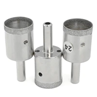 3 pièces, forets à trous diamantés super fins de 10 à 40 mm, outil lapidaire pour pierres précieuses, bijoux, verre, coupe de précision à faible gaspillage 1